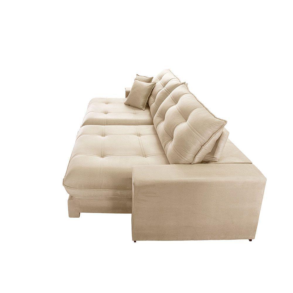 Sofá Duque Dois Módulos De 90cm B25cm Meu Sofá Online A294 Linho Creme - 6