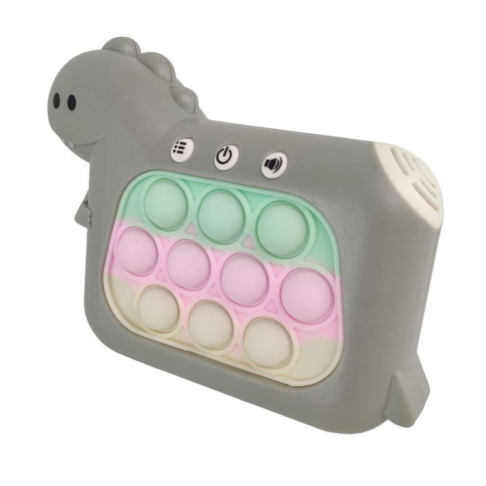 Pop It Mini Game Interativo Luzes Som Dinossauro 4 Modos Sensorial Fidget Anti Estresse Relaxante Divertido Toy Crianças - 1