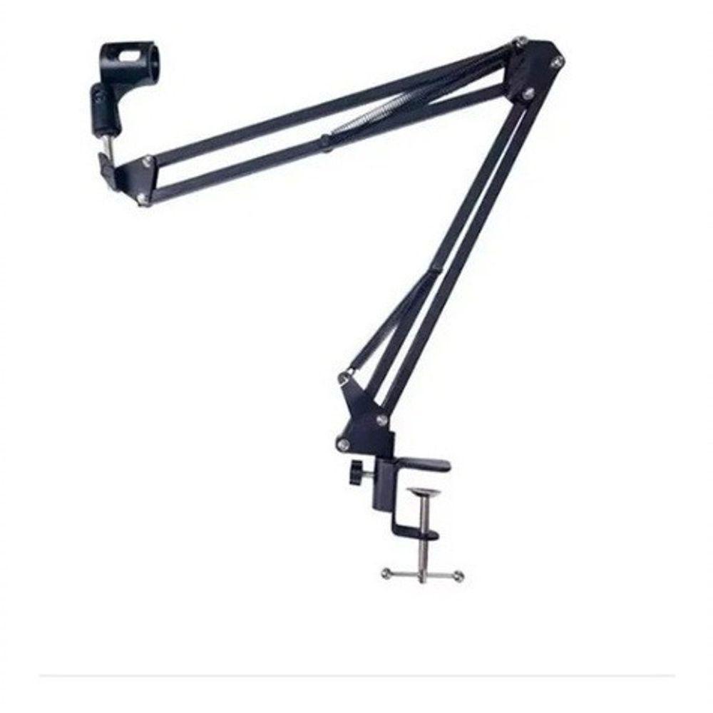 Braço Suporte Pedestal De Mesa Articulado Para Microfones - 1