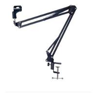 Braço Suporte Pedestal De Mesa Articulado Para Microfones - 1