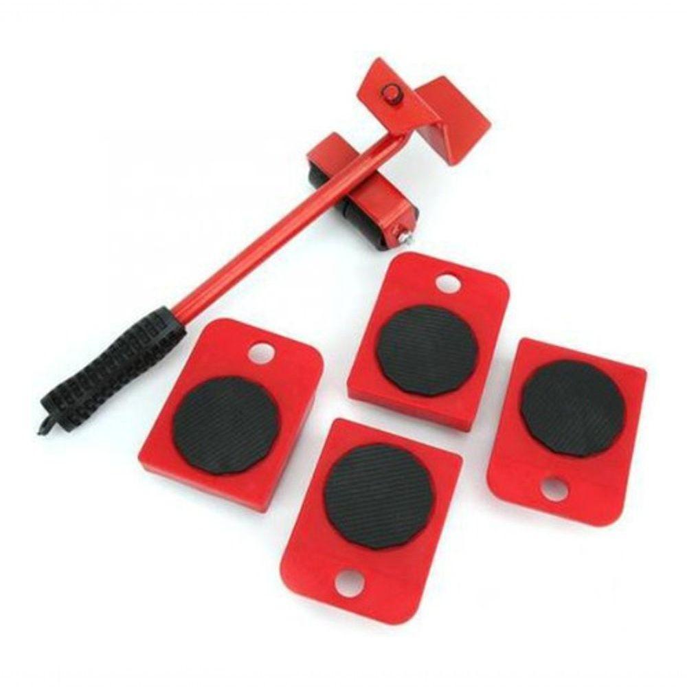 Aparelho Movedor Móveis Materiais Pesados Kit 5 Peças Slider - 2
