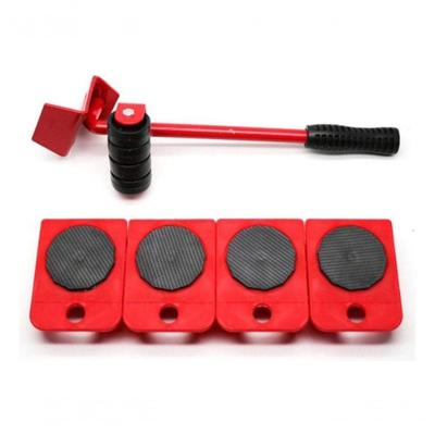 Aparelho Movedor Móveis Materiais Pesados Kit 5 Peças Slider