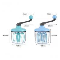 Batedor Batedeira Manual Mixer Recipiente Ovos Creme Massa - 8