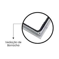 Tampa Tampão De Chão Alumínio Dupla Vedação Simples 50x50cm - 2