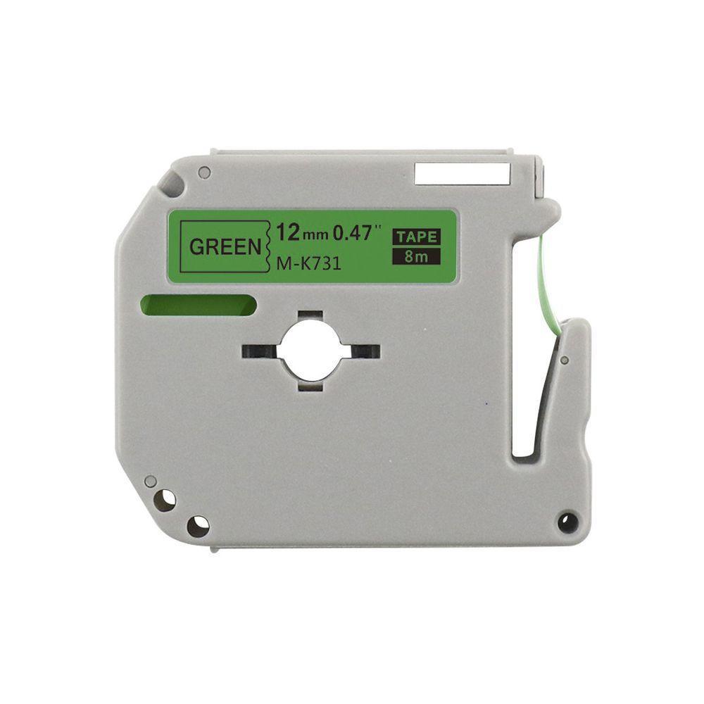 Fita Compatível Brother M231 Mk231 T 12mm Pt 80 70 90 - 1