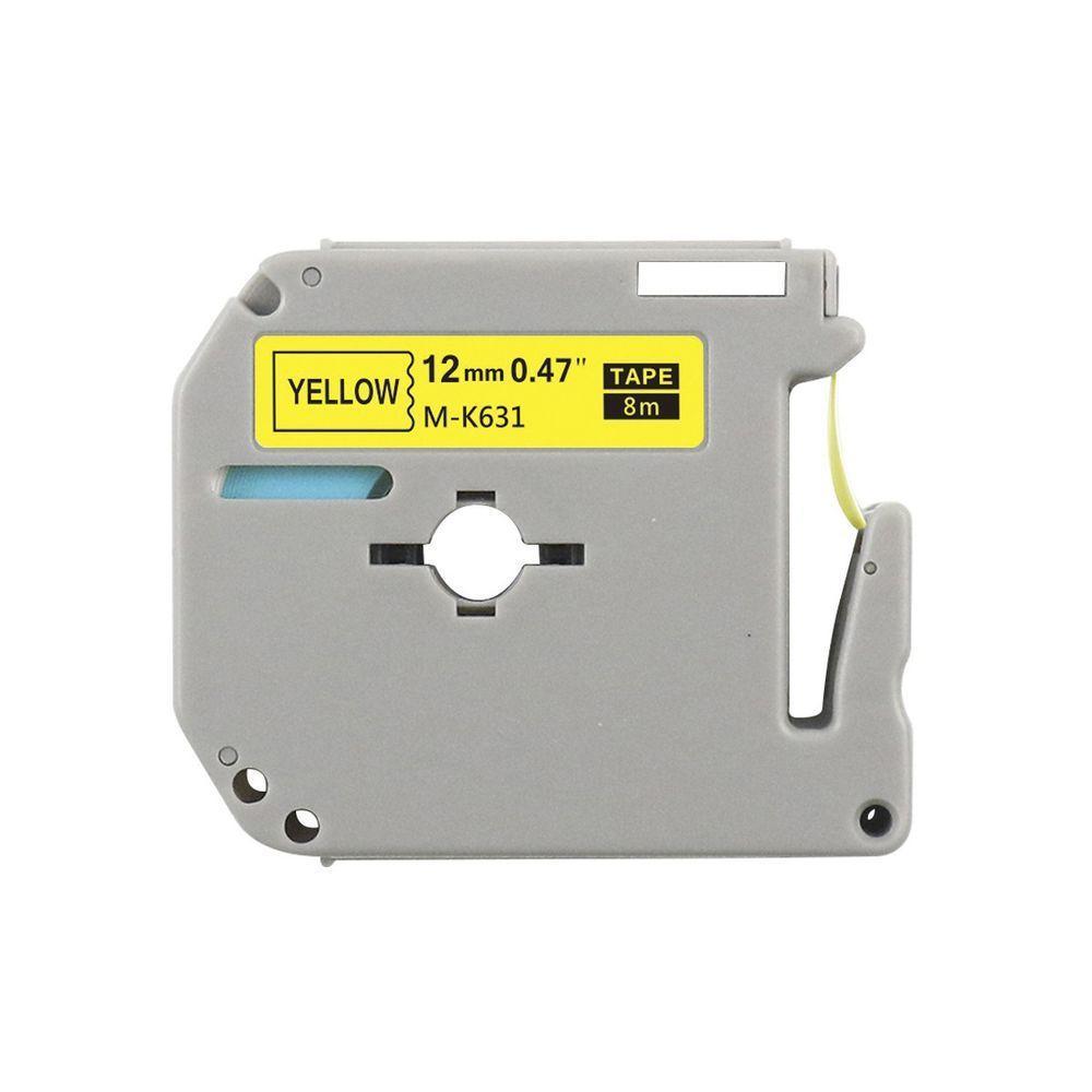 Fita Compatível Brother M231 Mk231 T 12mm Pt 80 70 90 - 1