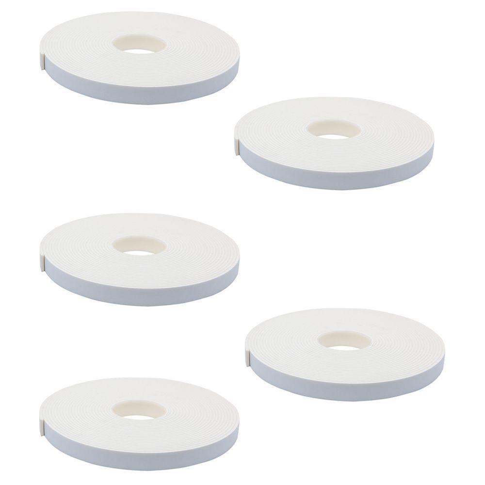Fita Adesiva De Espuma Janela Porta Kit 5 Unidades Protege Veda 5 Metros Vidro Batente Impermeavel R - 1