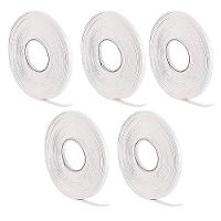 Fita De Espuma Adesiva Kit 5 Uni Porta Janela 5 Metros Vidro Movel Protege Veda Isolante Impermeavel - 1