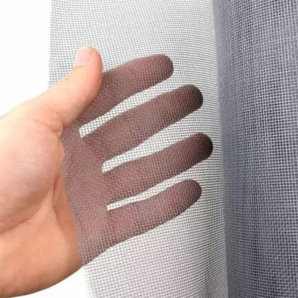 Tela Mosquiteiro Janela Porta Inseto Pernilongo Rolo 25 Metros Multiuso Casa Jardim Varanda Mosquito Mosca Resistente Segurança Proteçao - 6