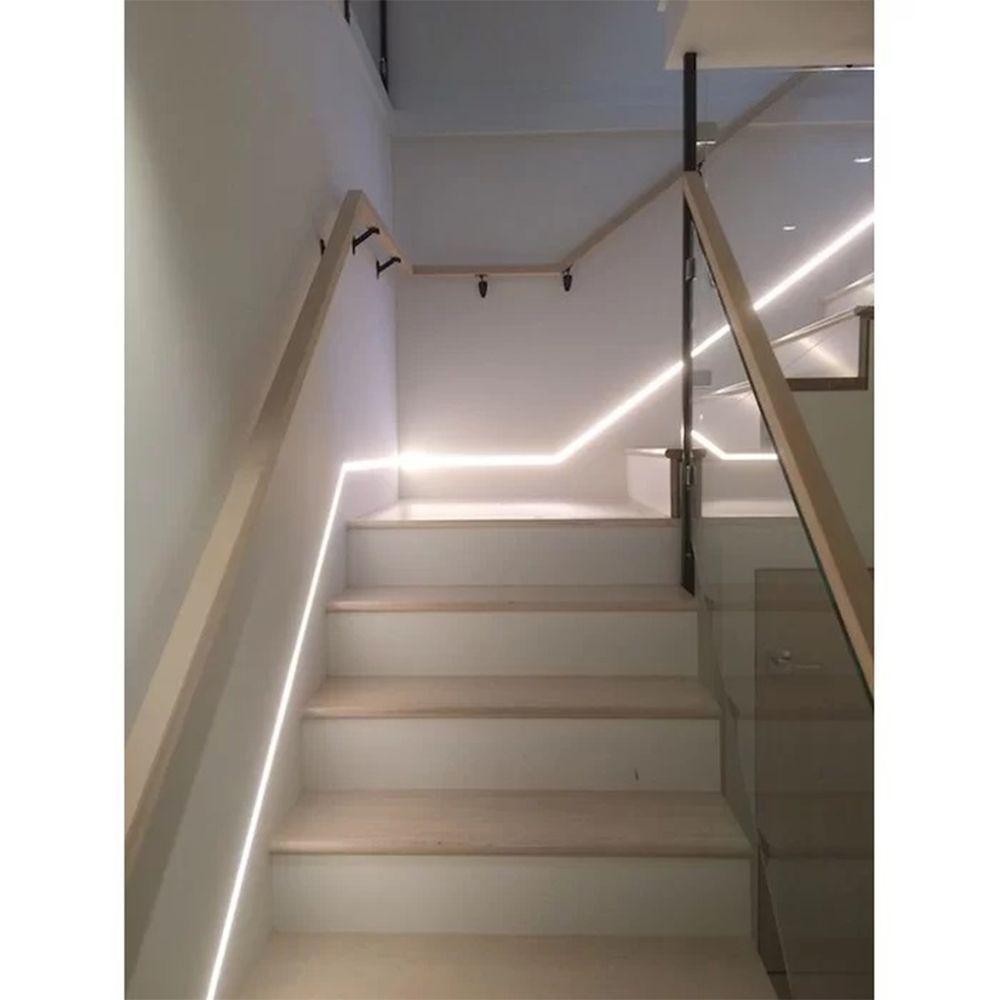 Fita De Led 6500k Cob 12v Rolo 50 Metros 10w Decoraçao Teto Rebaixado Sanca Gesso Ambiente Externo Interno Iluminaçao Comercial Residencial Potente - 5