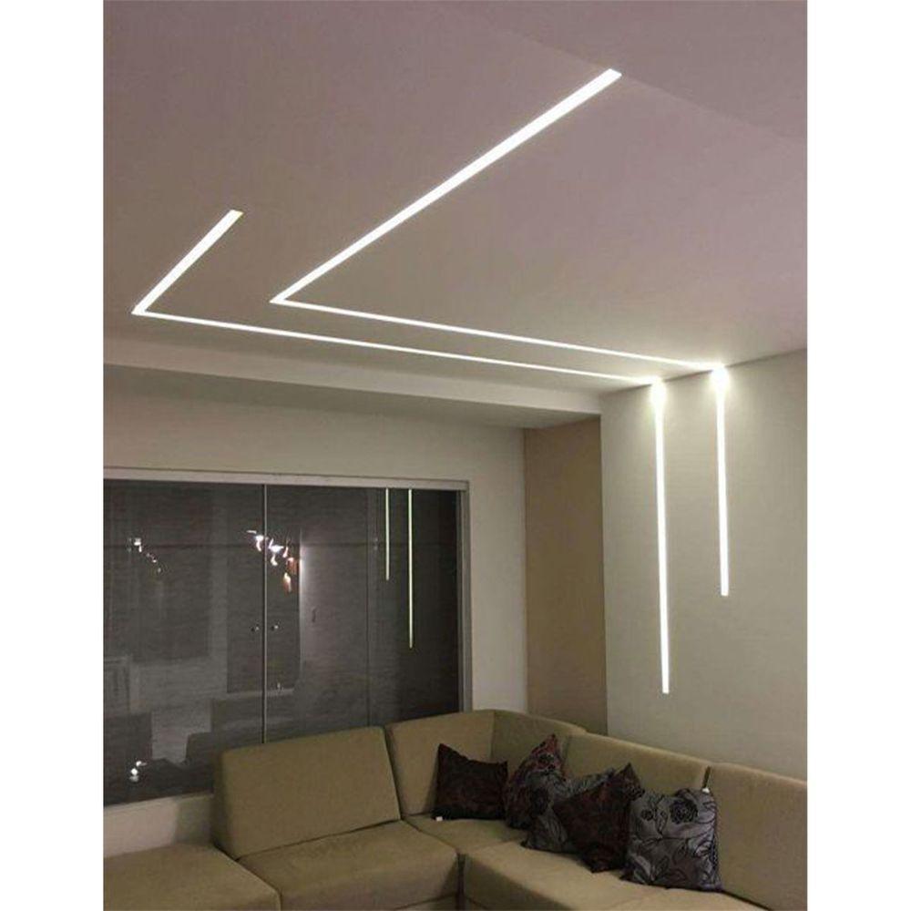 Fita De Led 6500k Cob 12v Rolo 50 Metros 10w Decoraçao Teto Rebaixado Sanca Gesso Ambiente Externo Interno Iluminaçao Comercial Residencial Potente - 7
