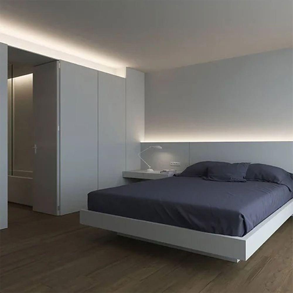 Fita De Led Cob 4000k 12v Rolo 50 Metros 10w Sanca Teto Rebaixado Gesso Decoraçao Ambiente Interno Externo Comercial Residencial Iluminaçao - 8