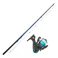 Vara De Pesca Premium 2,10m + Molinete Com Carretel De Linha - 2
