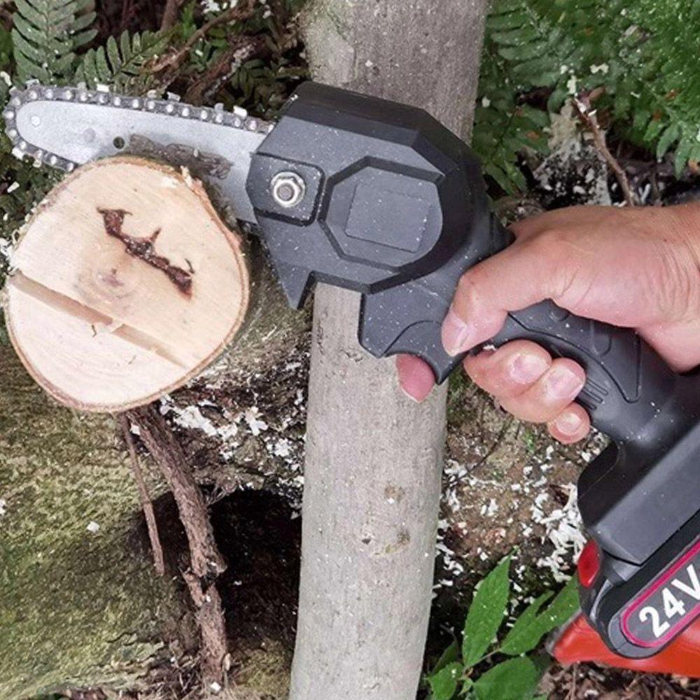 Sabre Placa Guia Kit 2 Uni 4 Polegadas De Mini Motosserra Corta Madeira Bambu - 2