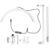 Luminaria Estetica 3 Tons Ajustavel Suporte Celular Spa Salao Beleza Estudio Cilios - 9