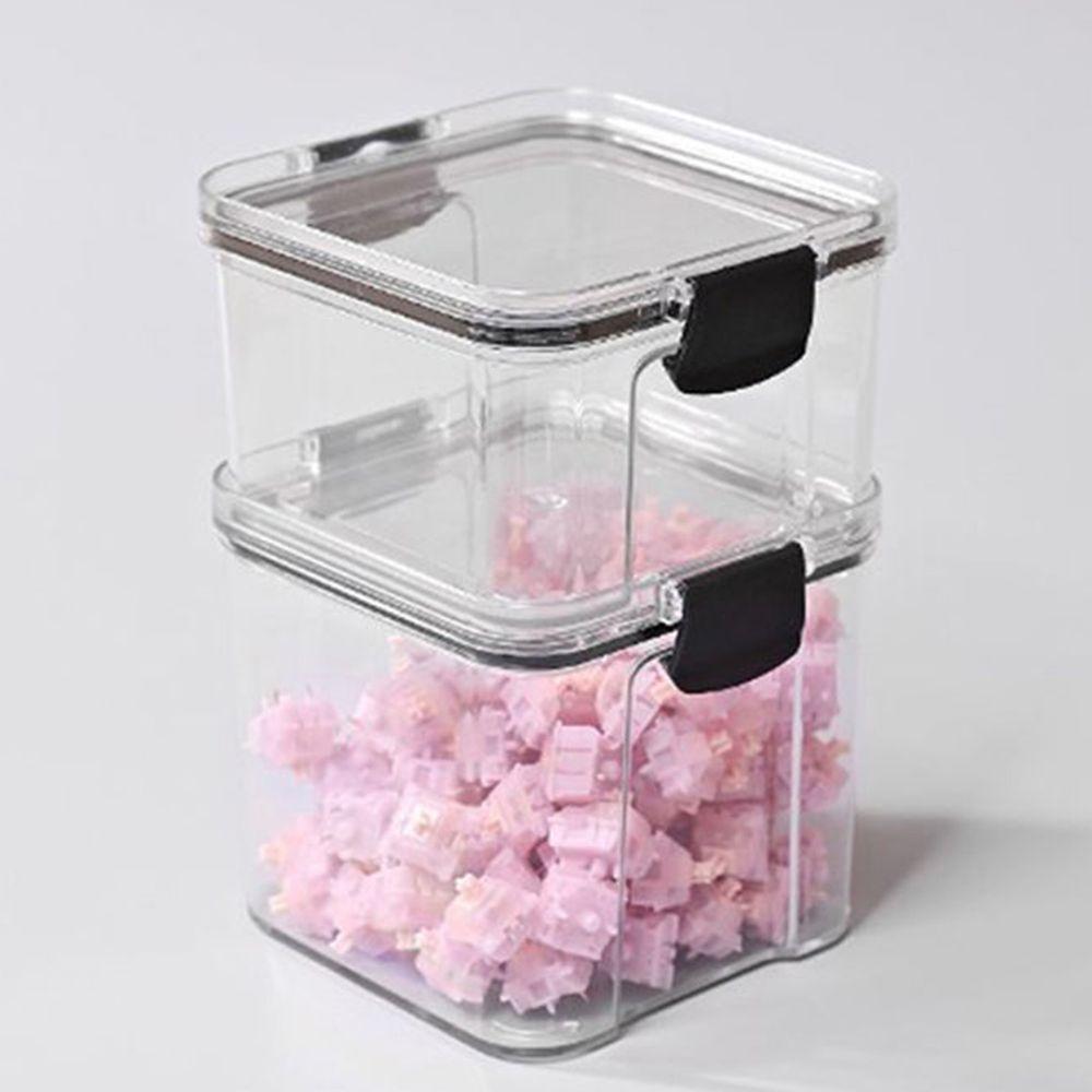 Pote Hermetico Conserva Tampa Veda Armazena 700ml Tempero Mantimento Alimento Acrilico Transparente - 4