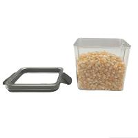 Pote Hermetico Conserva Tampa Veda Armazena 700ml Tempero Mantimento Alimento Acrilico Transparente - 3