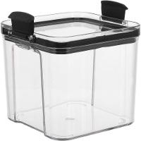 Pote Hermetico Conserva Tampa Veda Armazena 700ml Tempero Mantimento Alimento Acrilico Transparente - 7