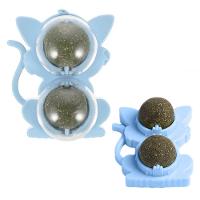 Brinquedo Erva De Gato Pet Catnip Bolinha Bola Natural Menta Interativo Animal De Estimaçao - 1