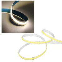 Fita De Led 4000k Cob 12v Rolo 50 Metros 10w Decoraçao Sala Quarto Cozinha Iluminaçao Ambiente Exter - 2