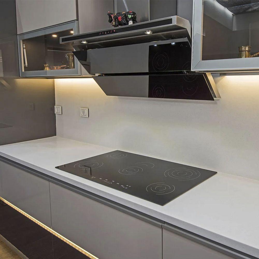 Fita Led 5 Metros 240 Leds 16w Iluminaçao 3000k Sala Quarto Casa Predio Teto Rebaixado Sanca Gesso D - 3