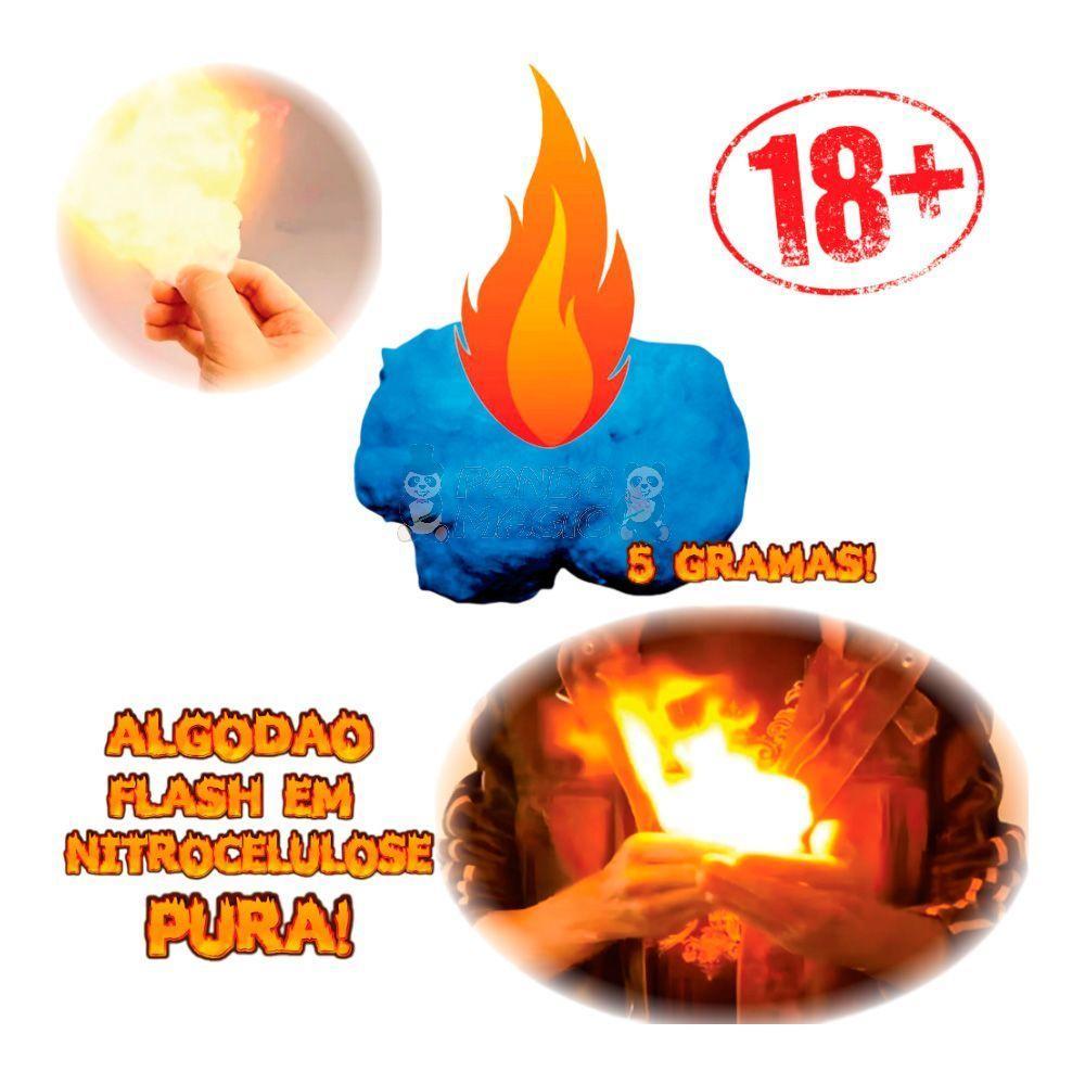 Algodão Flash - 5 Gramas Panda Magic Cor Azul - 3