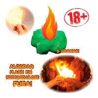 Algodão Flash - 5 Gramas Panda Magic Cor Verde - 3