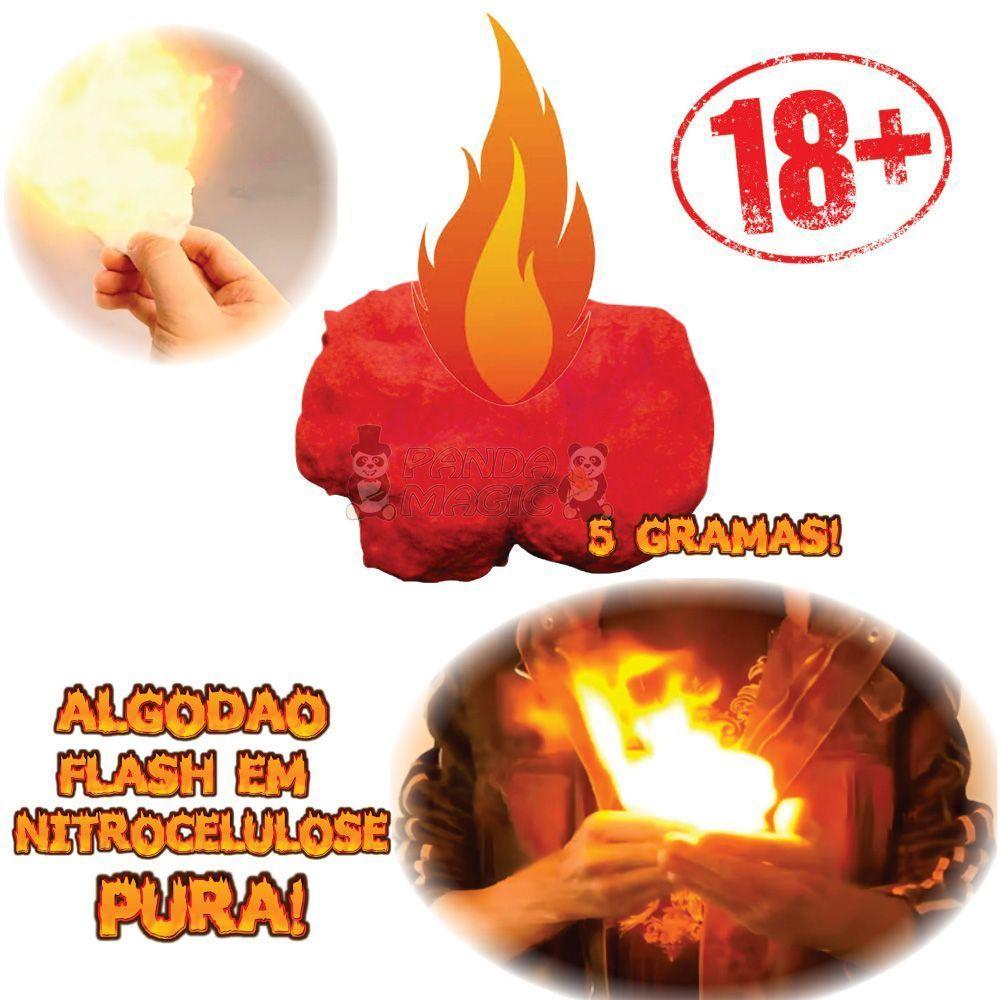 Algodão Flash - 5 Gramas Panda Magic Cor Vermelho - 3