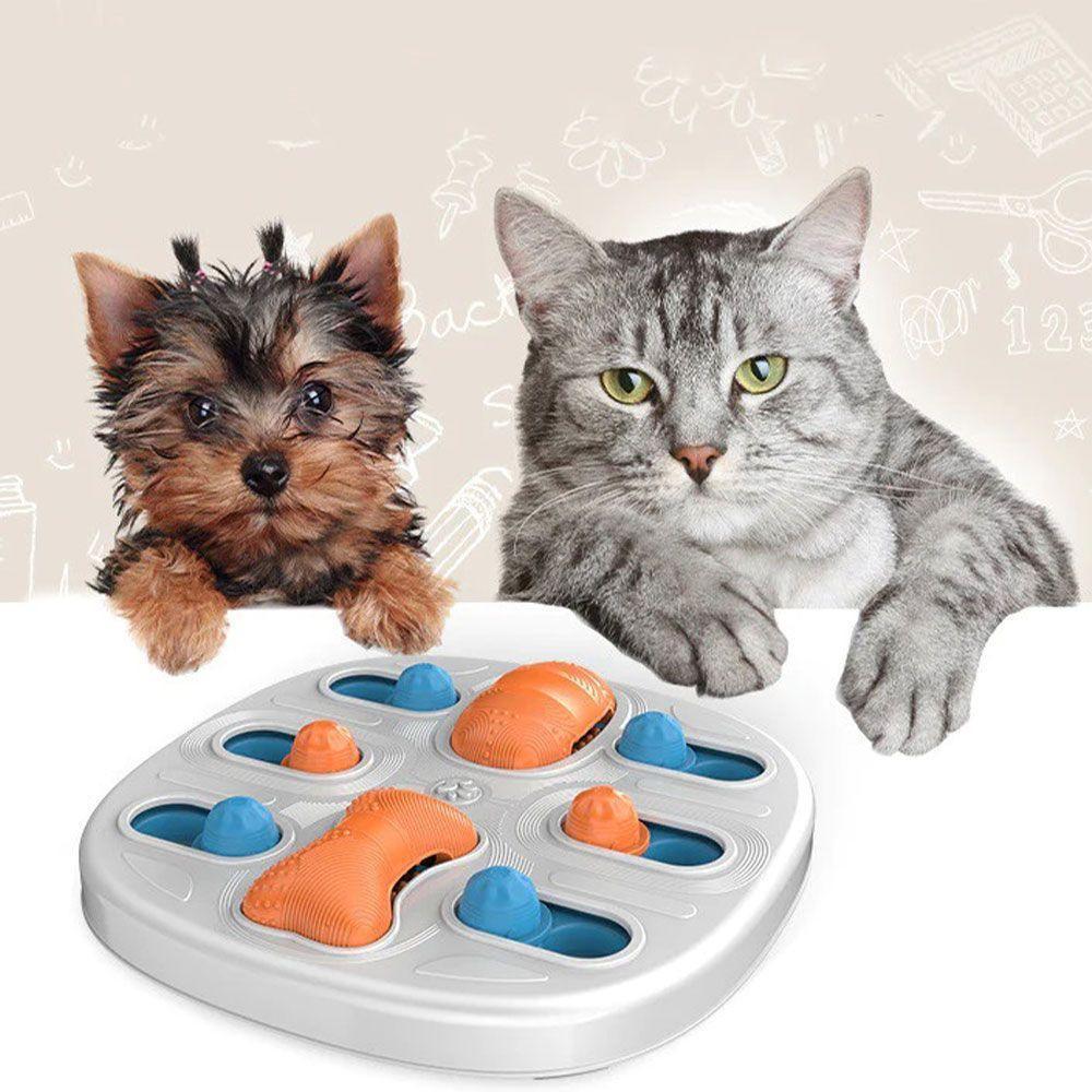 Comedouro Brinquedo Interativo Cao Pet Cachorro Raçao Petisco Comida Quebra Cabeça Mordedor - 3