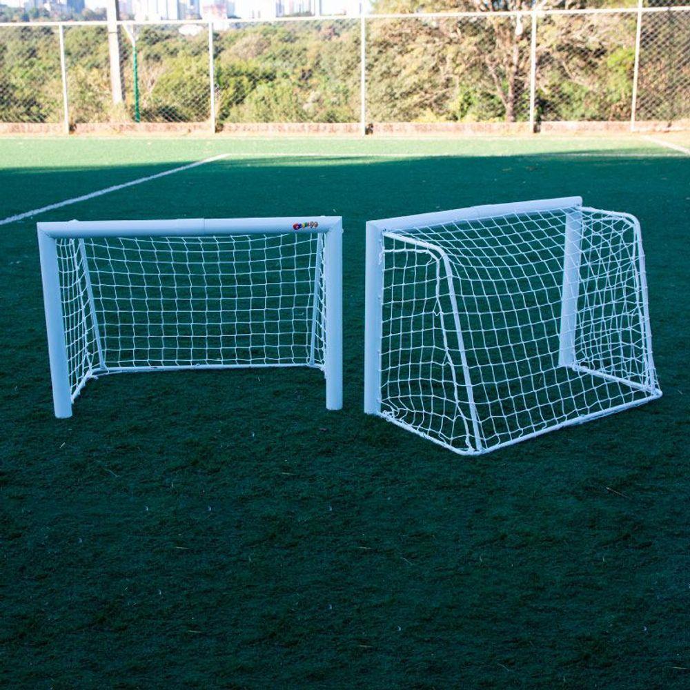 Kit 2 Mini Traves Futebol Prof Goool90 Plus C/ Encaixe Cor Branco - 8