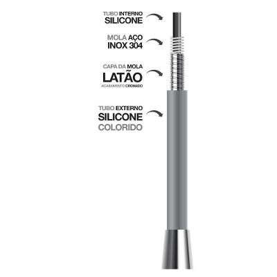Misturador Para Cozinha De Parede Flexível 1258 B27 Lorenzetti - Preto