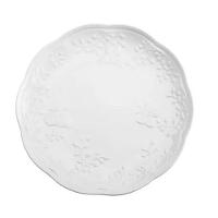 Jogo 4 Pratos Raso Porcelana New Bone Butterfly 26,5cm Lyor Branco - 3