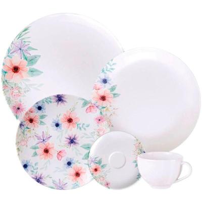 Kit Aparelho Jogo Jantar 8pessoas 40pçs Floratta Tramontina