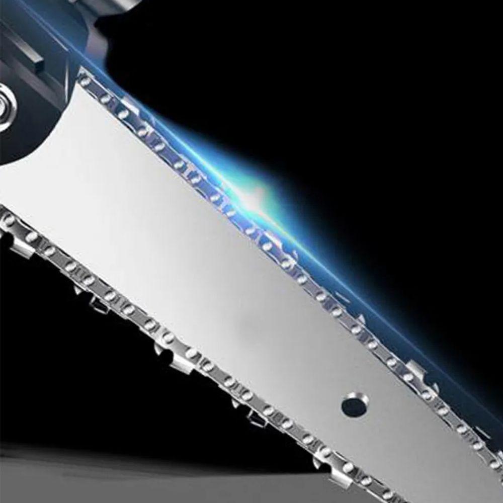 Sabre Placa Guia Kit 2 Uni Para Mini Motosserra 4 Polegada Reposiçao Ferramenta Jardinagem Podaçao - 3