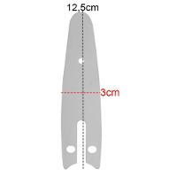 Sabre Placa Guia Kit 2 Uni Para Mini Motosserra 4 Polegada Reposiçao Ferramenta Jardinagem Podaçao - 9