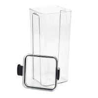 Pote Hermetico Conserva Tampa Com Trava Kit 2 Unidades Acrilico Transparente Alimento Mantimento - 9