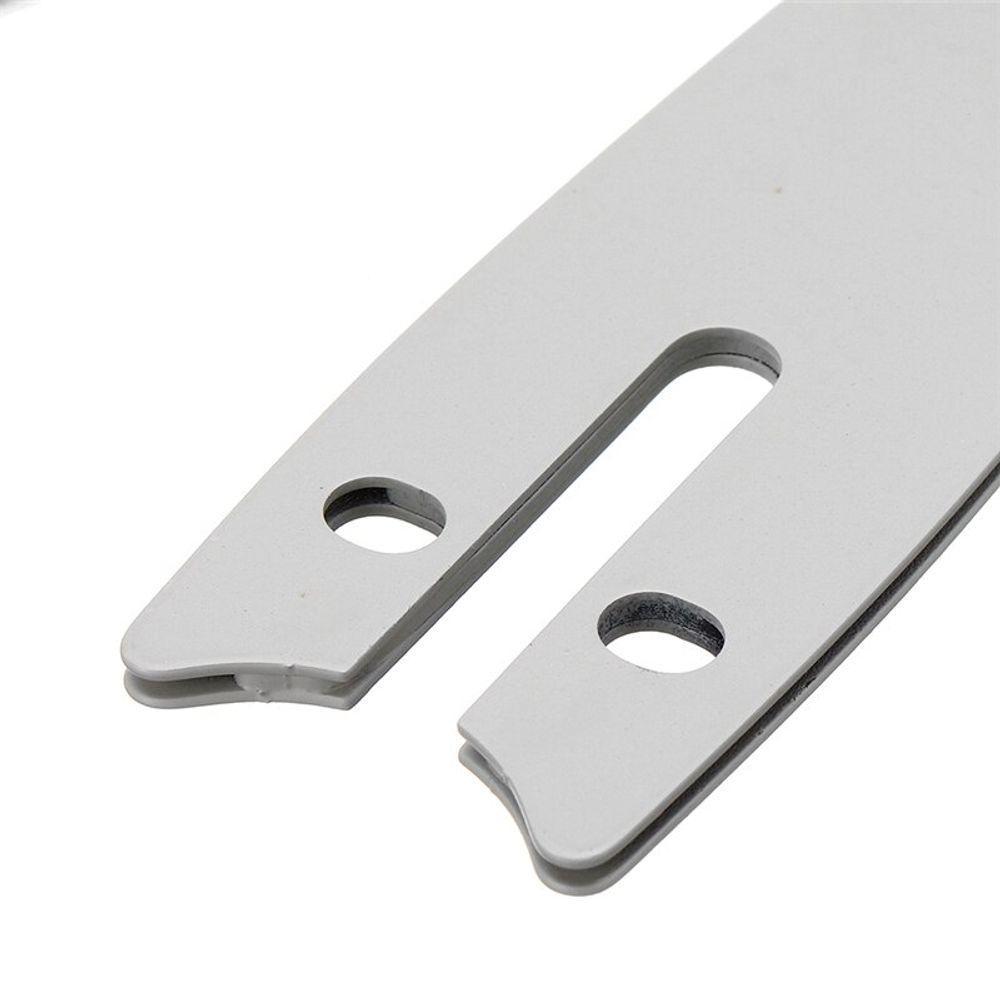 Placa Guia Sabre De Mini Motosserra 4 Polegadas Kit 2 Uni Reposiçao Resistente Jardinagem - 8