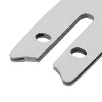 Placa Guia Sabre De Mini Motosserra 4 Polegadas Kit 2 Uni Reposiçao Resistente Jardinagem - 3