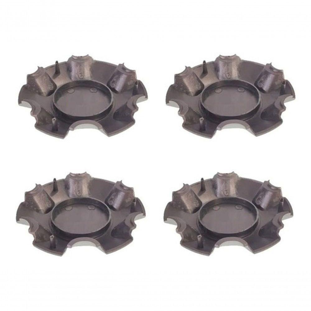 Jogo Calota Miolo Roda S10 Trailblazer 2017 18 19 2020 Prata - 1