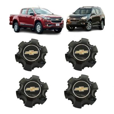 Jogo Calota Miolo Roda S10 Trailblazer 2017 18 19 2020 Preta