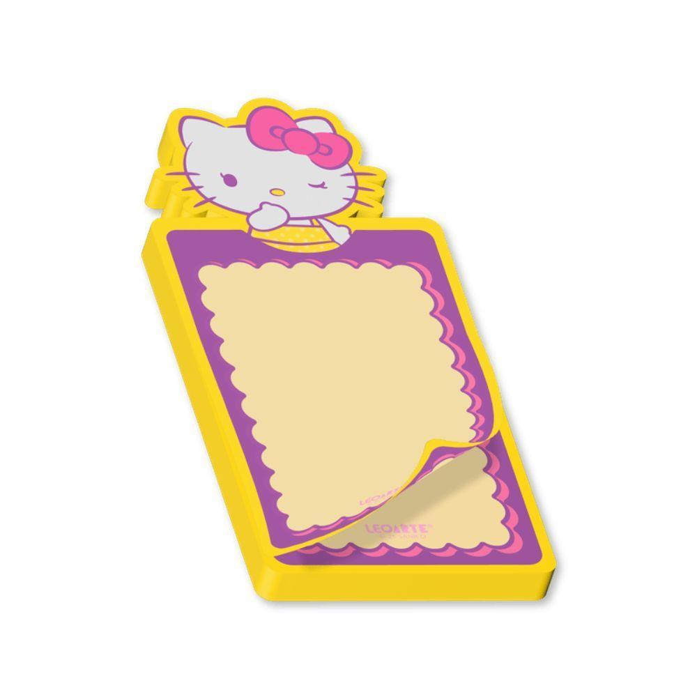 Bloco Adesivo Envelope Hello Kitty 20 Folhas Leoarte - 2