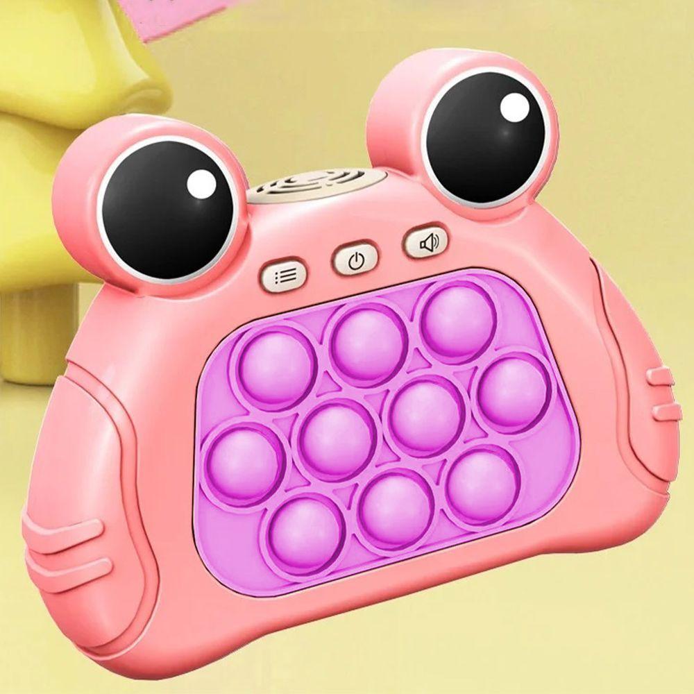 Pop It Mini Game Fidget Som Interativo 4 Modos Anti Estresse Sensorial Relaxante Criança Toys Divertido Sapinho - 2