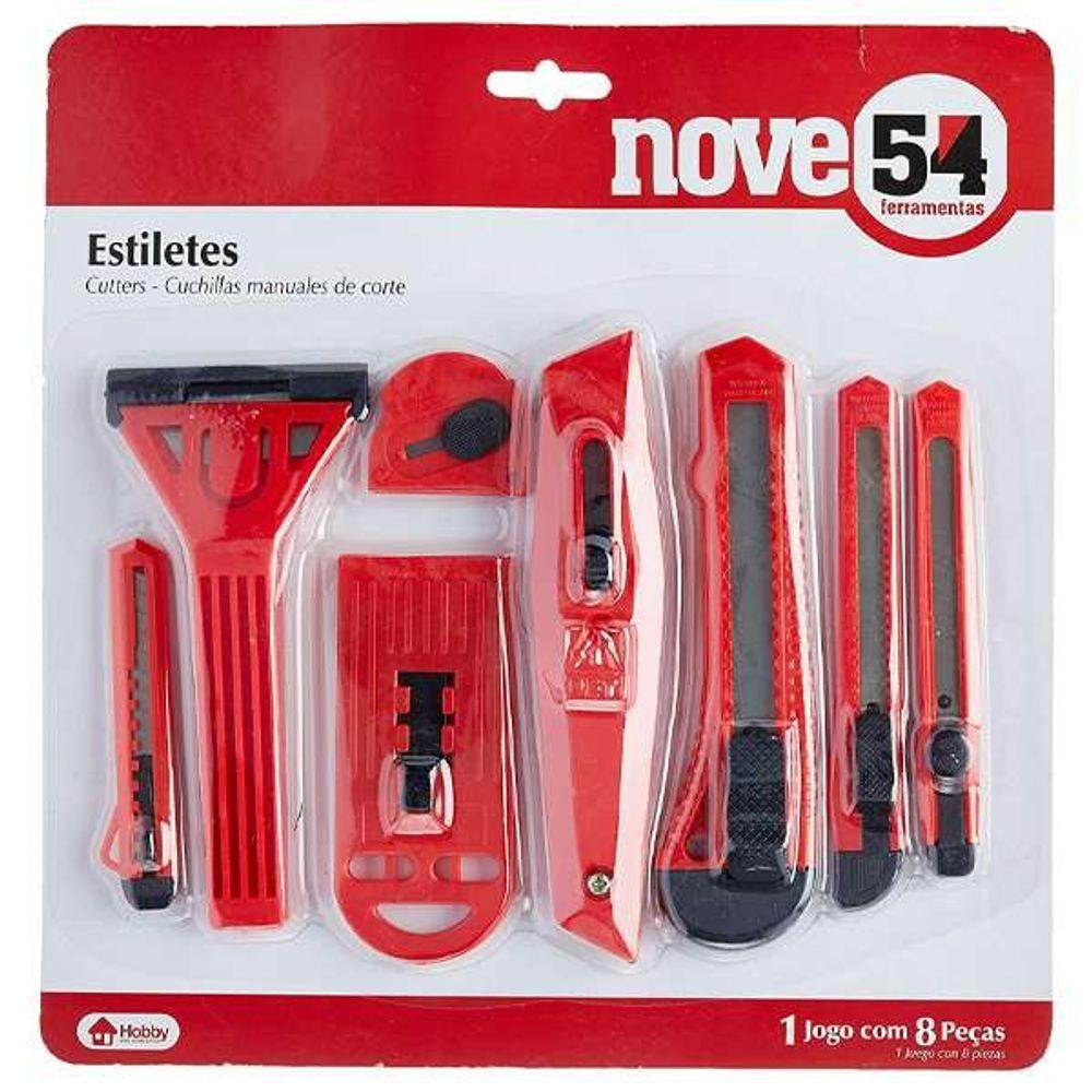 Jogo De Estiletes Com 8 Pcs - Nove54 - 1