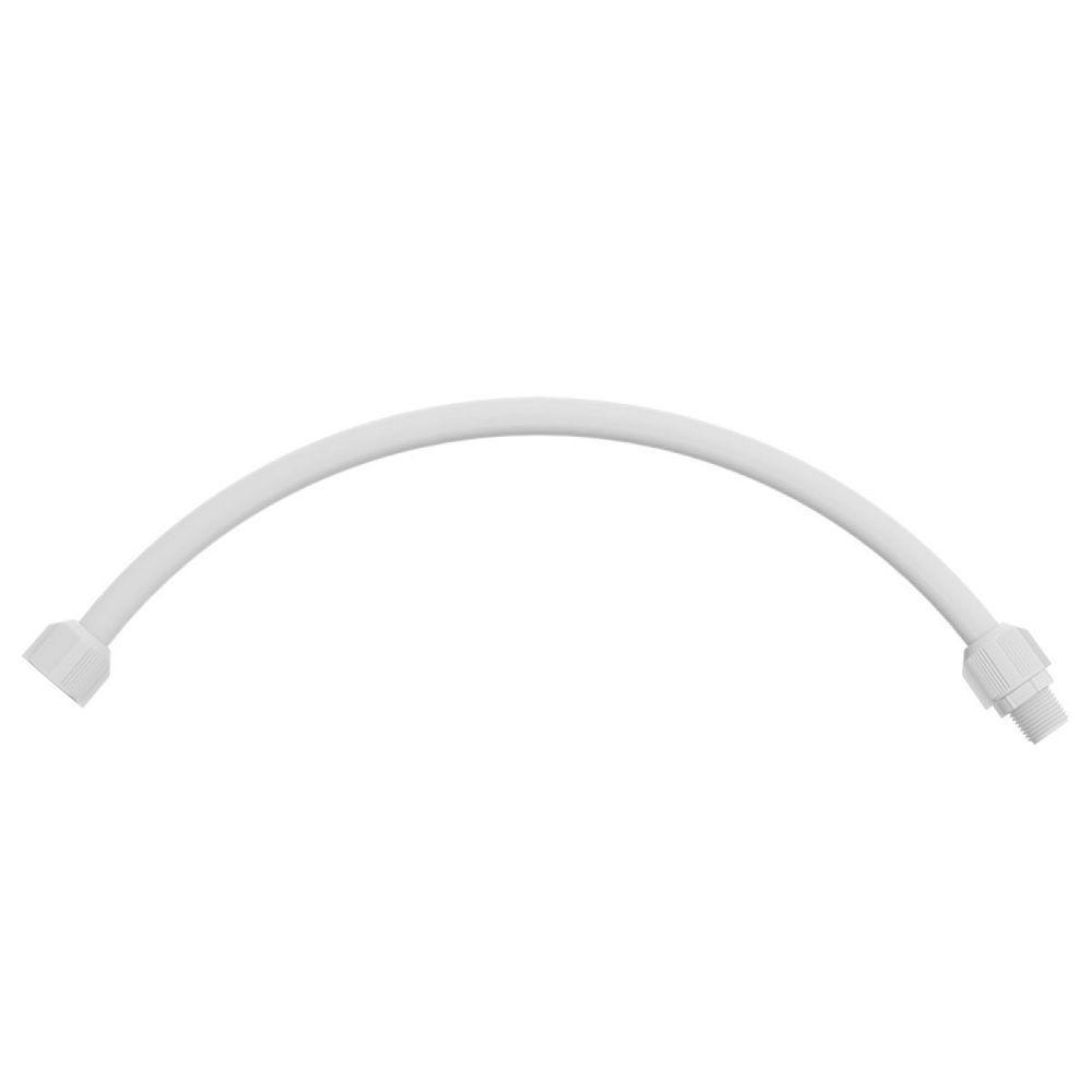 Engate Flexível Tigre 1-2 X 50 Cm Pvc Agua Fria Branco Com Niple - 1