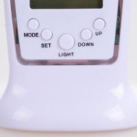 Relogio Digital De Mesa Despertador Calendario Luz Led - 3