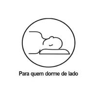 Travesseiro Fibras Siliconadas Plus Percal 200 Fios Kit C/ 4 Un 70x50x15 - Ortobom - 3