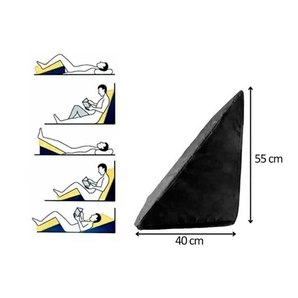 Travesseiro Suavencosto Triangular Sleep Anatômico Kit C/ 2 Un (55x40x40) - Ortobom - 3