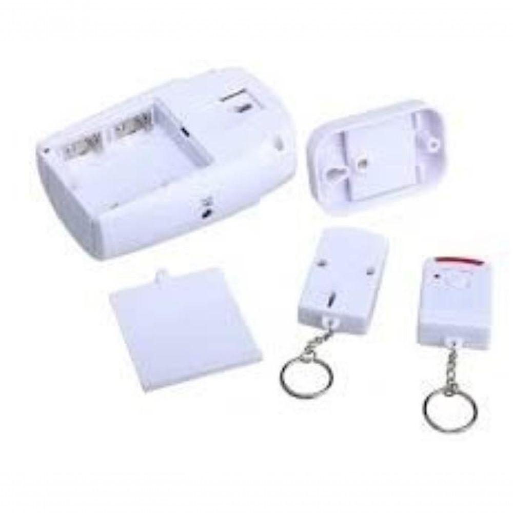 Kit Alarme Residencial Sem Fio 2 Controles Sensor De Presenca E Sirene 105db - 2