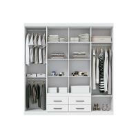 Guarda Roupa 8 Portas (2 C- Espelho) E 4 Gavetas Nápoles Jatobá-areia - Santos Andirá - 7