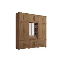 Guarda Roupa 13 Portas 1 E 7 Gavetas Londres Capelinha Jatobá - Santos Andirá - 1